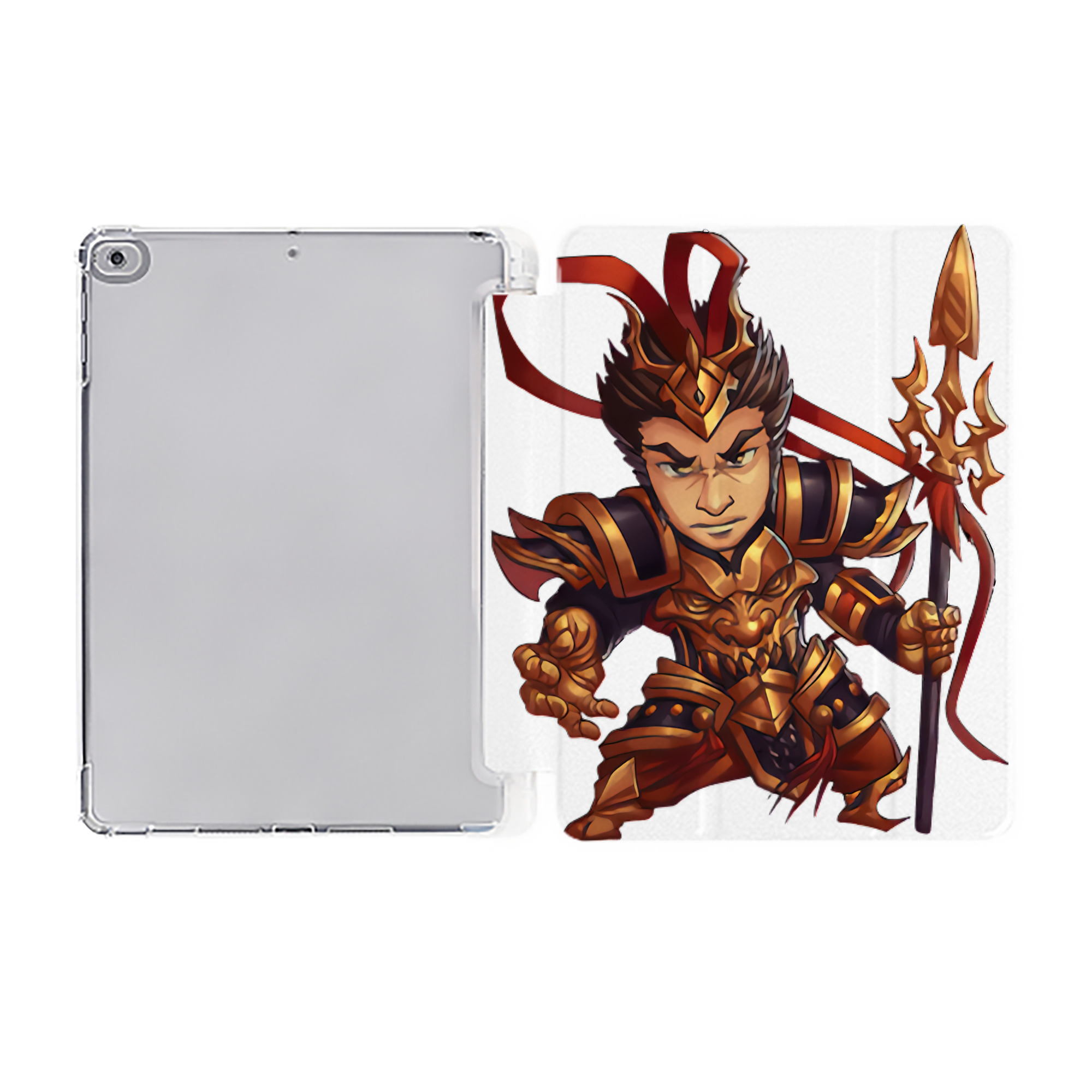 （画像用） リーグ・オブ・レジェンド League of Legends LOL IPad ケース ペン収納付き 三つ折りスタンド PUレザー×シリコン 対応機種9.5/10.5/10.9インチ